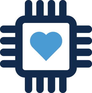 Icon: Heart on a chip